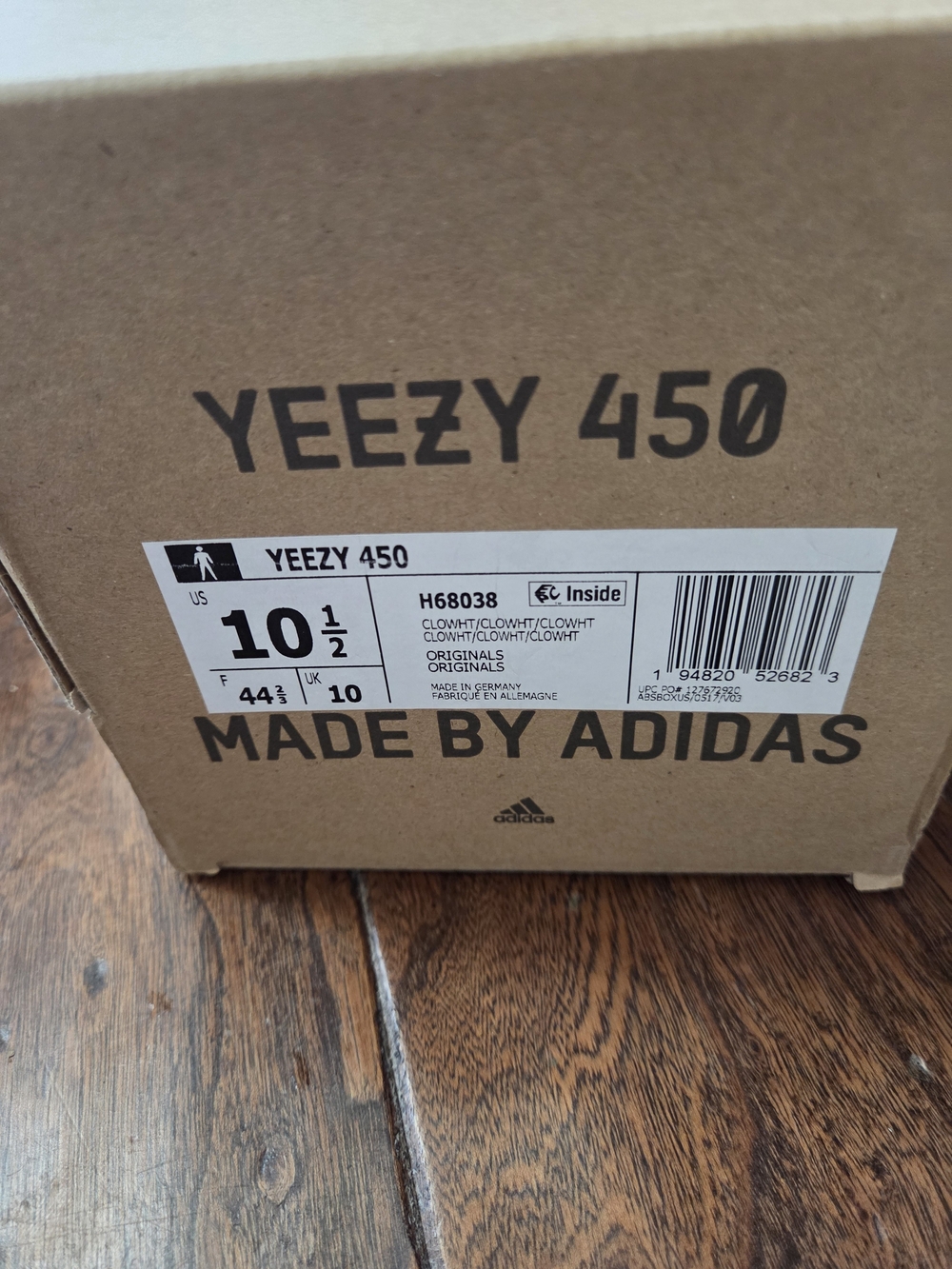 Authentic Yeezy 450 Pale Cream Knit Sneakers - Picture 6 of 9